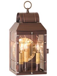 Martha's 3-Light Exterior Wall Lantern